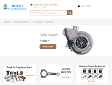 Tablet Screenshot of delcotgroup.com